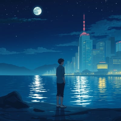 真夜中の男