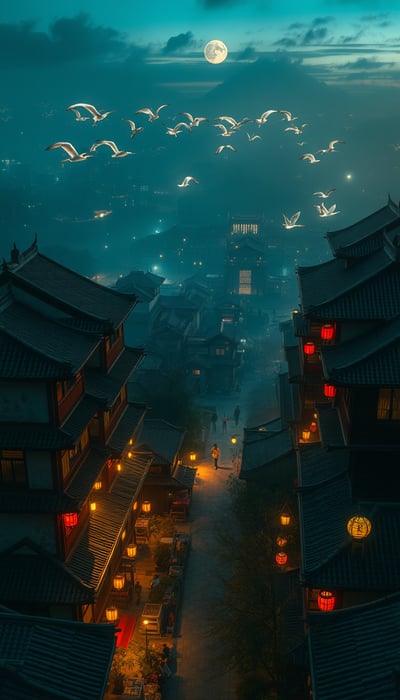 武侠ホテル夜景