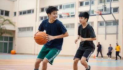中学生バスケ