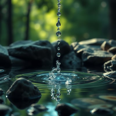 水墨山水画
