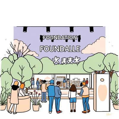 ファンデ楽園ポップアップ