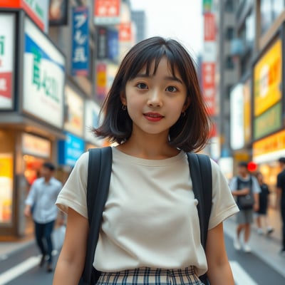 渋谷女子高生イラスト