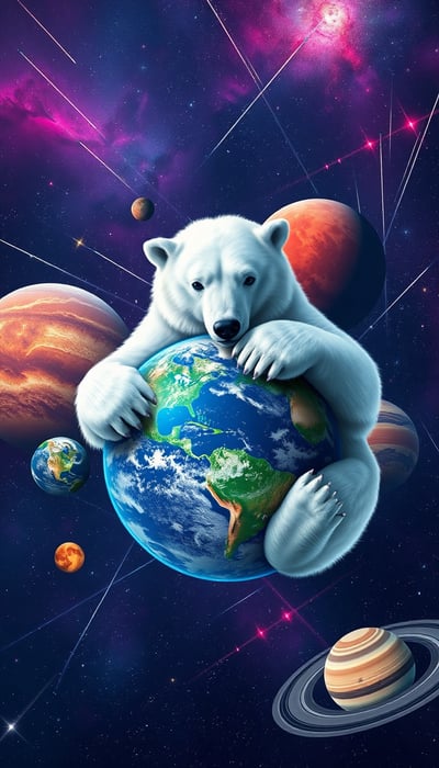 宇宙ホッキョクグマ