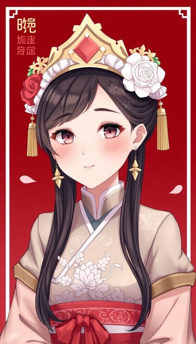 中国少女肖像