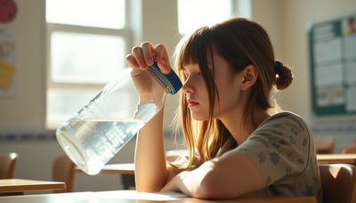 少女の水