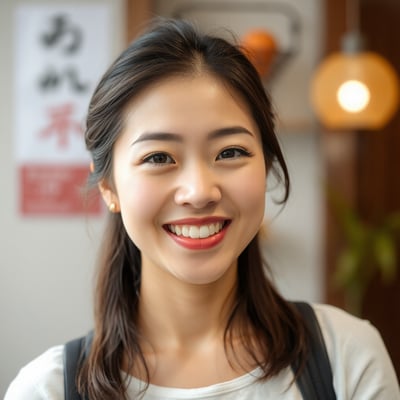 喜びの表情