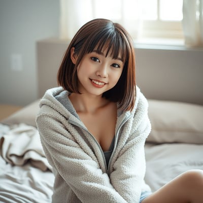 女生卧室写真