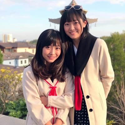 綾瀬&吉岡 写真