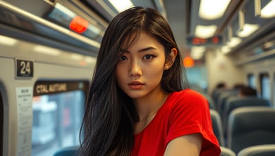 东京时尚妆容